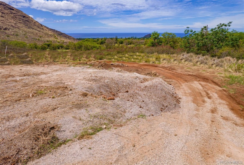 Lot has been cleared and grading done