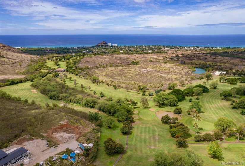 Unobstructed views out to the ocean