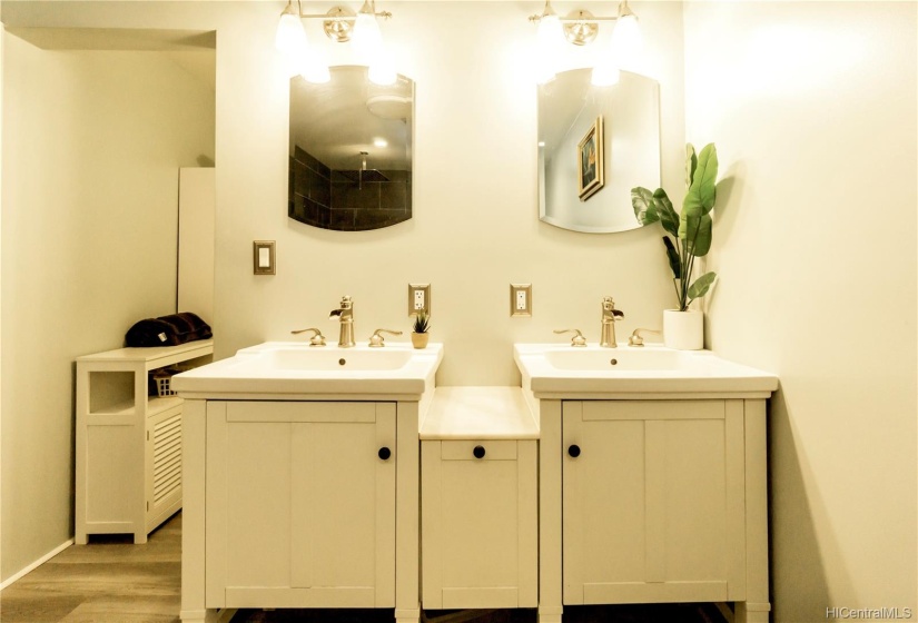 Master Bathroom with shower and tub