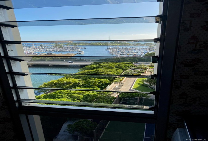 Ocean view from the Kitchen.