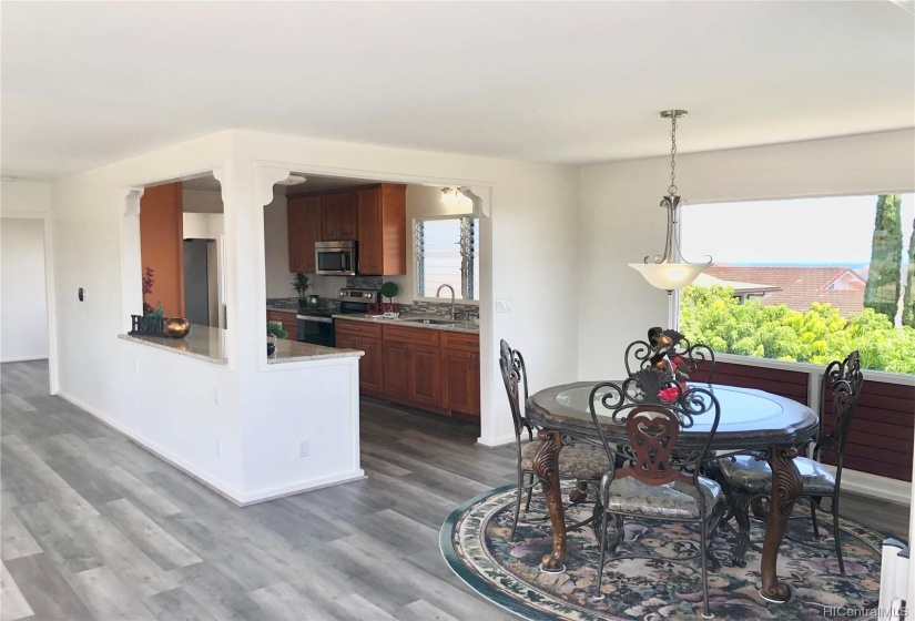 Dining Area and Open Kitchen