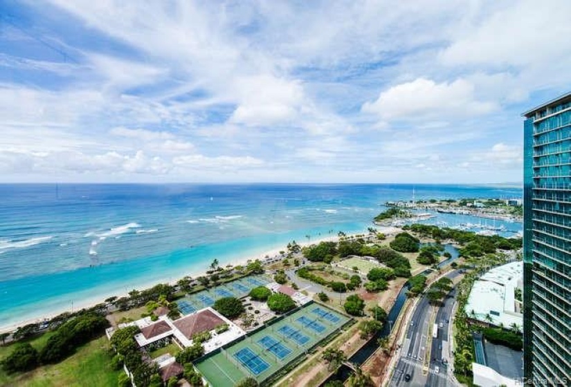 Sweeping ocean views