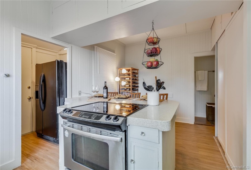 Kitchen island great for entertaining