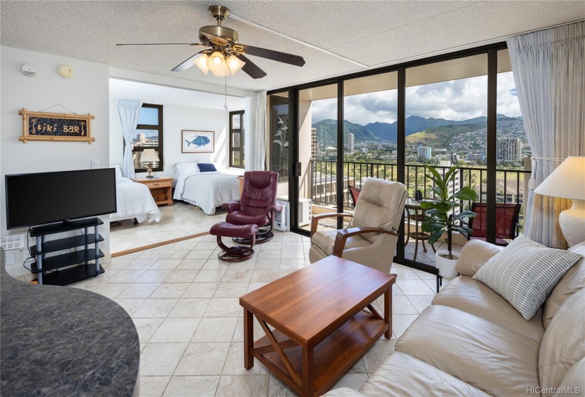 Beautiful views from the open floorplan.