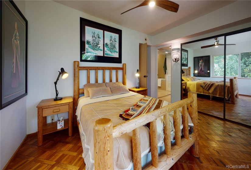 Another view of the Master Suite showing entry to the Master Bath.