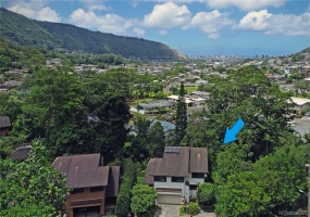 This property is at the end of Private Road within a Gated Community of 15 homes that is Manoa Shangri-la.