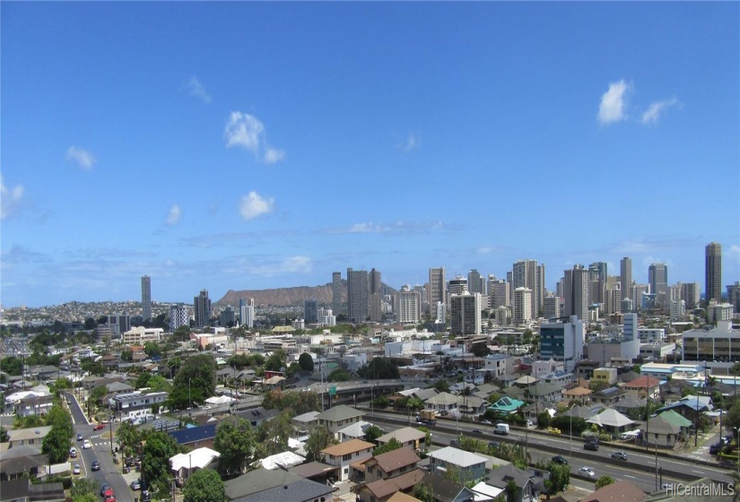 view from the lanai