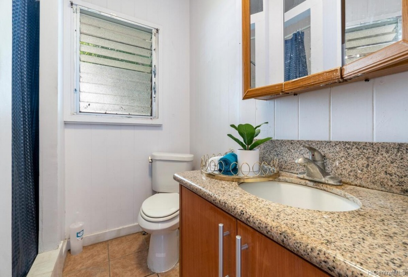 Another full bathroom of the front house