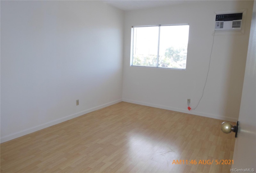 First bedroom at top of stairs. Second bedroom to the right of this one.