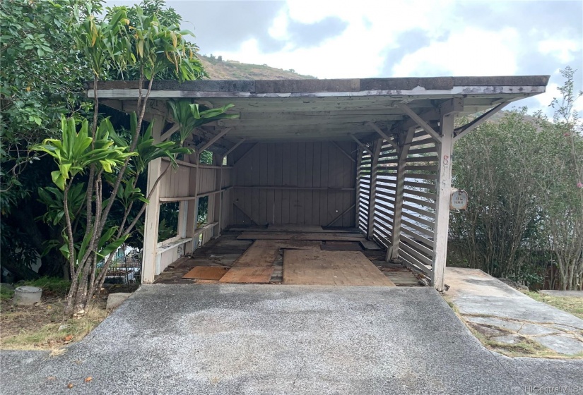 Carport on Ahuwale