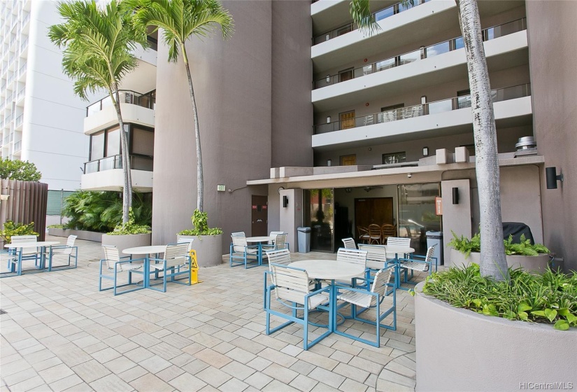 7th Floor Amenities Deck - Sauna / Rec Room / Pool / Tennis Court (Pickleball)