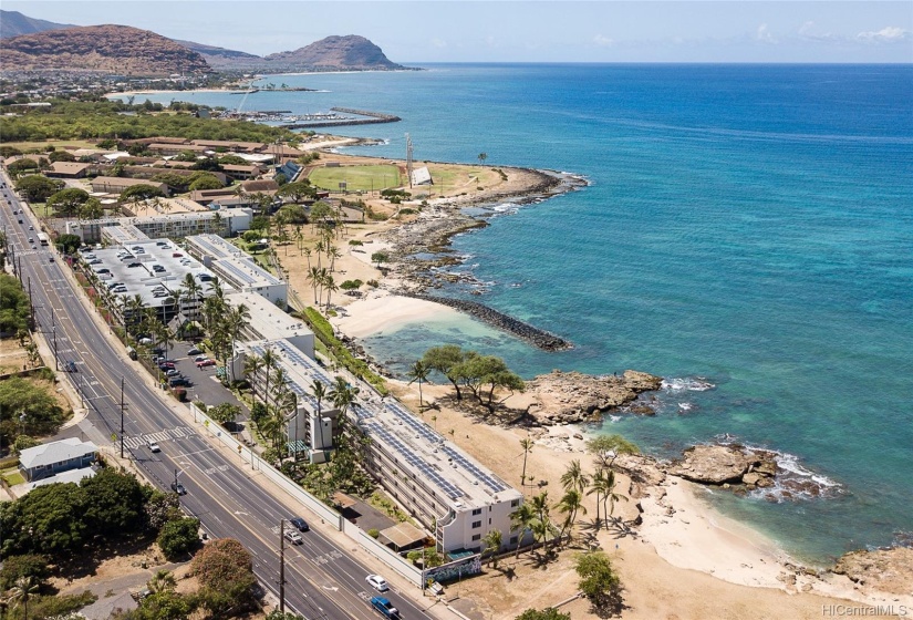 Makaha Surfside-Aerial View