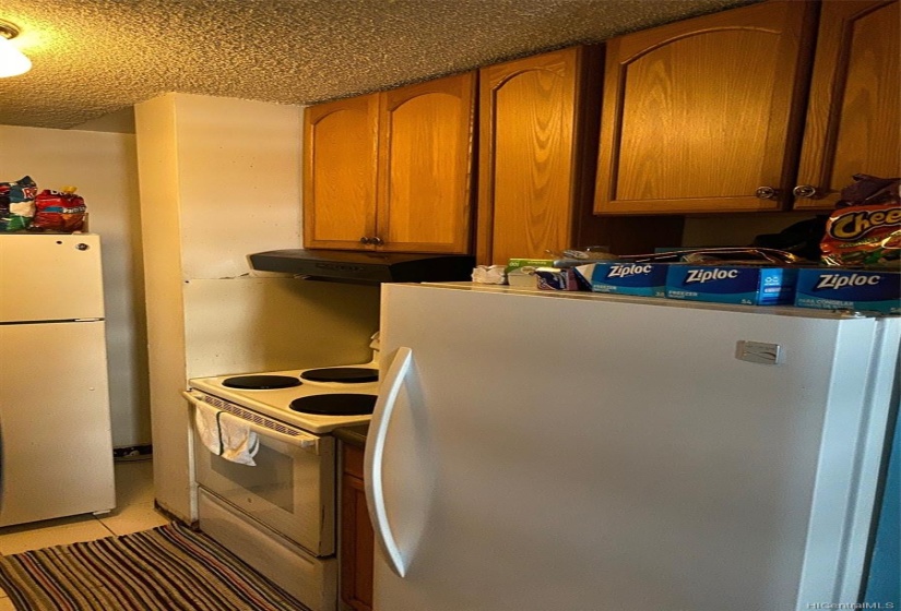 Your kitchen awaits. Note that you have room for 2 refers.