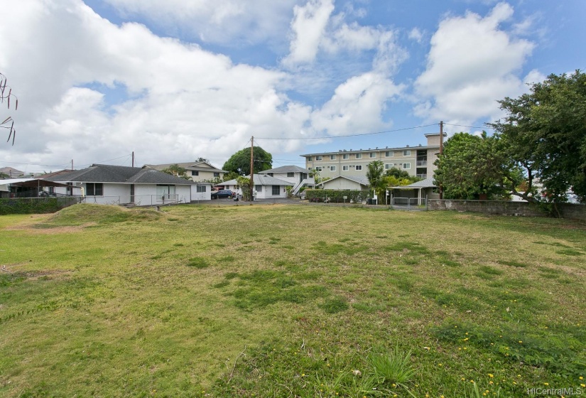 Large, level lot provides an excellent development opportunity