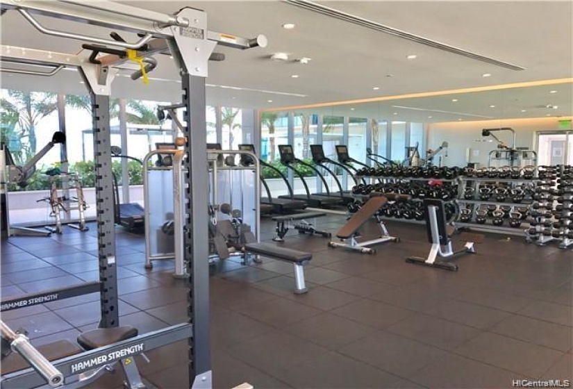 fitness center