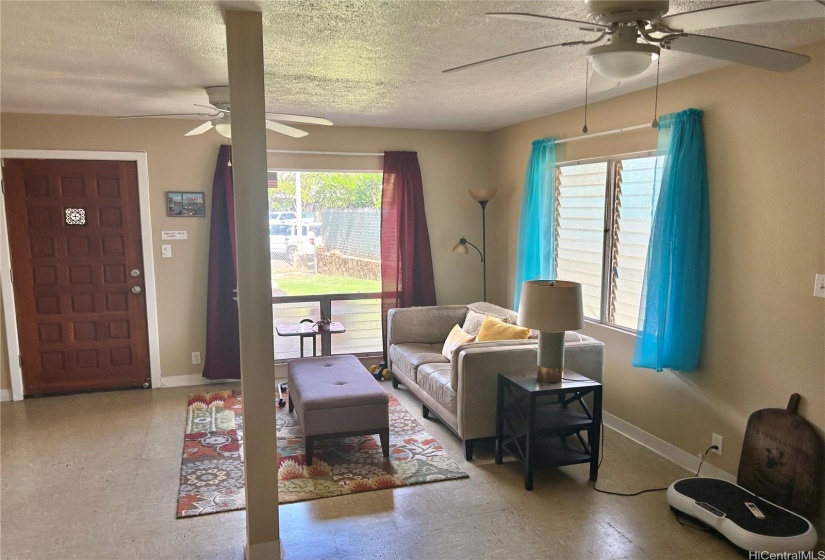 Open-concept living room