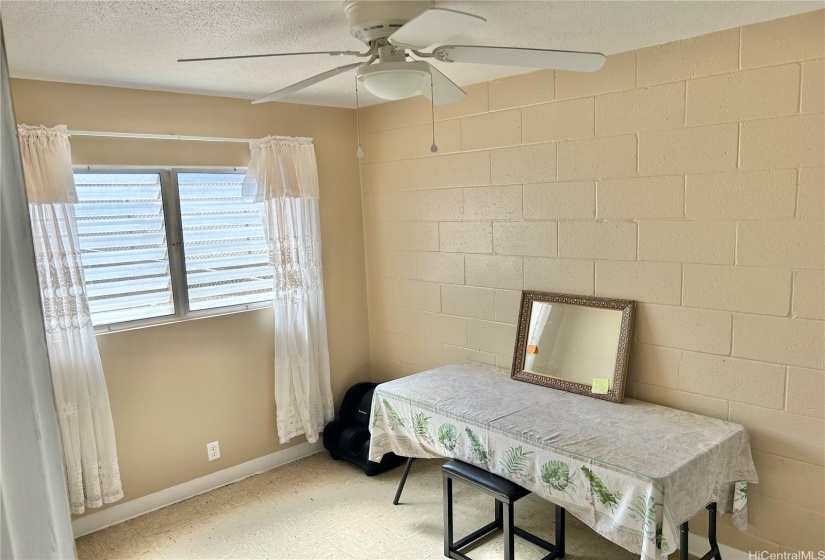 Second downstairs bedroom