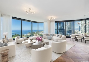 Living room/Dining room Virtually Staged