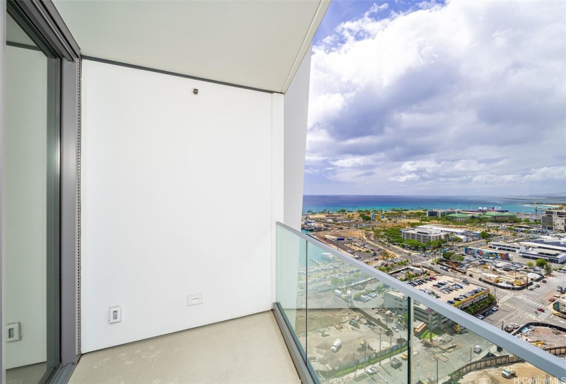 Master Bedroom lanai view.