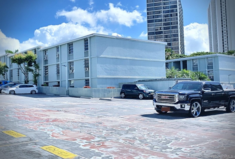 Subject unit located at other end of this 3 story building, right across from the beautiful clear blue pool.