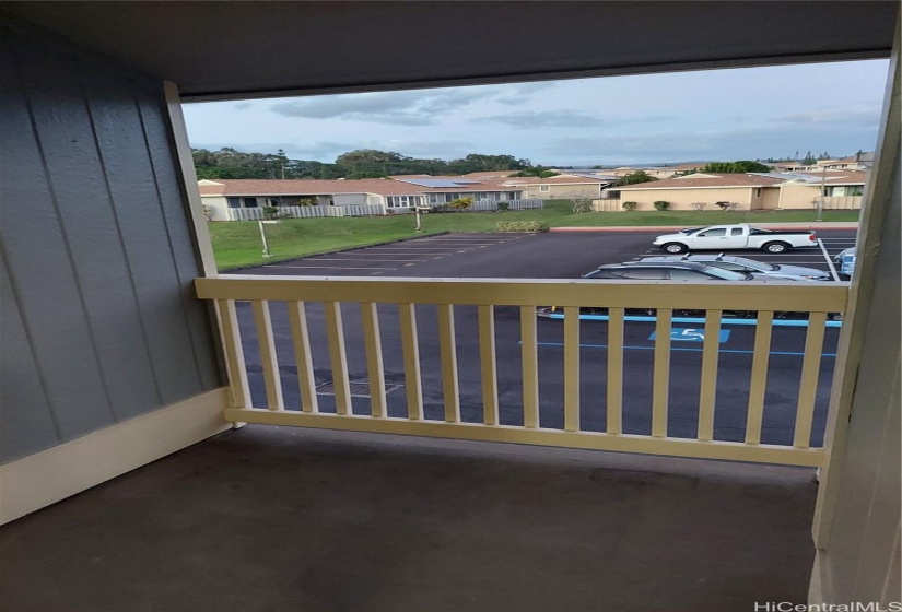 Patio with cool breeze from mountains