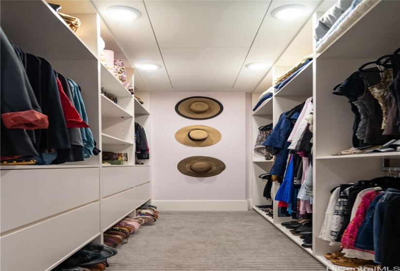 Primary Bedroom Walk in Closet