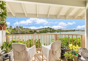 Balcony with views