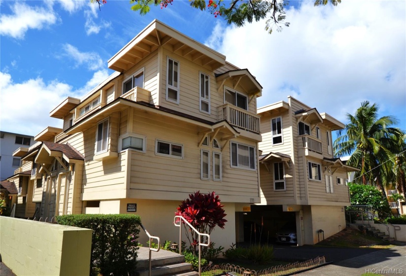 Front View of Building