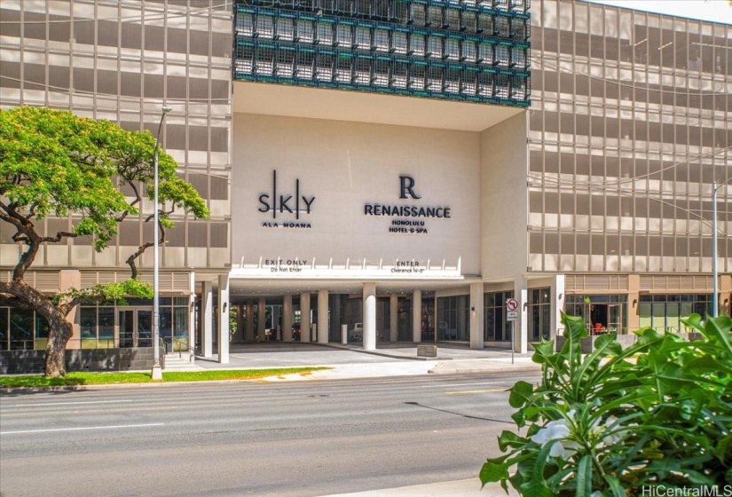 Sky Ala Moana Entrance