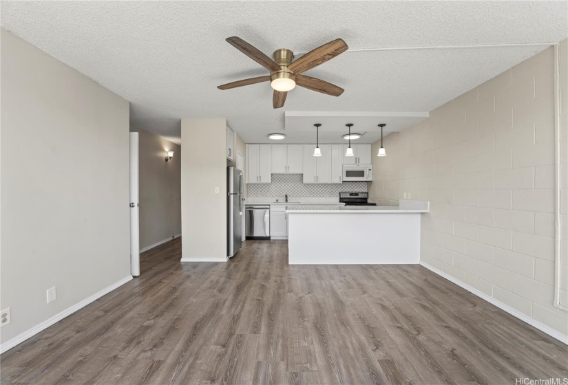 Living Room/ Kitchen