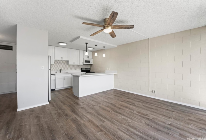 Living Room/ Kitchen