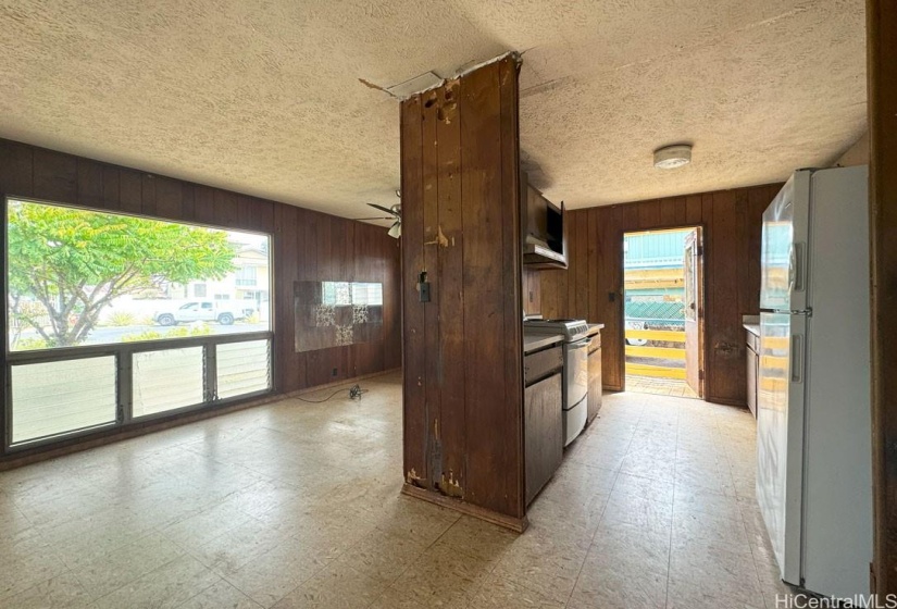 Living Room/Kitchen View