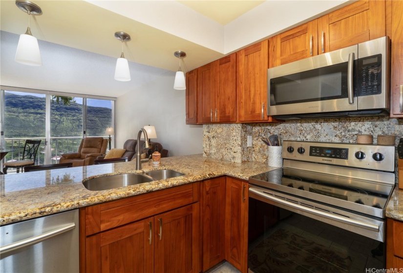 Tastefully remodeled kitchen.  Ready to cook?