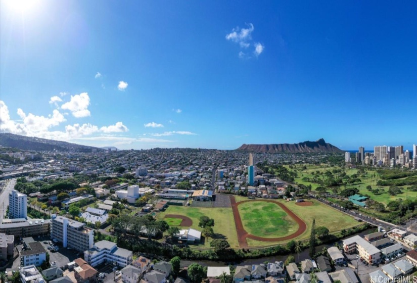 Diamond Head view from 265' (Est. Level 29)