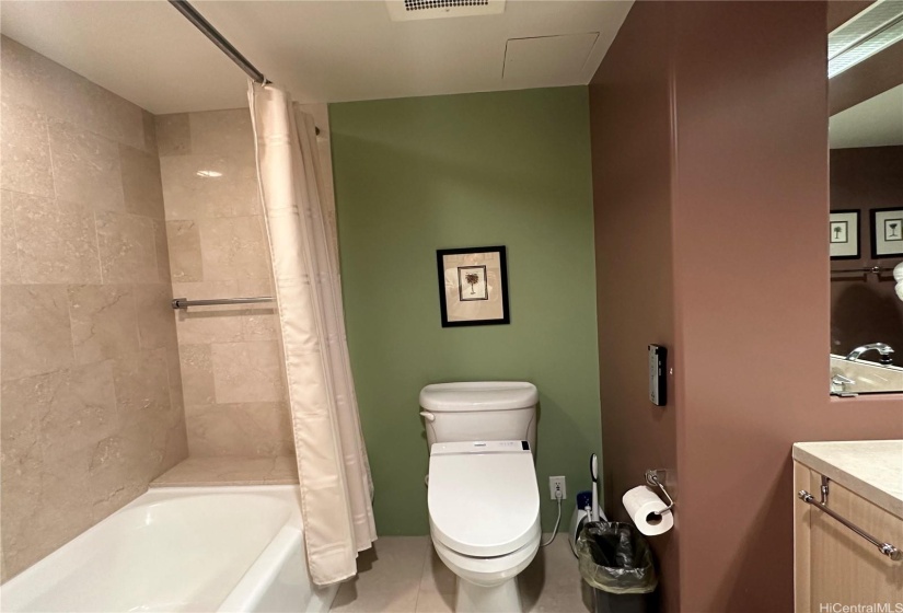 Master Bathroom Toilet (Toto Washlet)