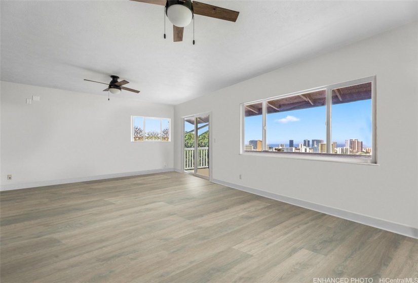 Enhanced - Third Floor Bedroom 1 or Family Room with Balcony