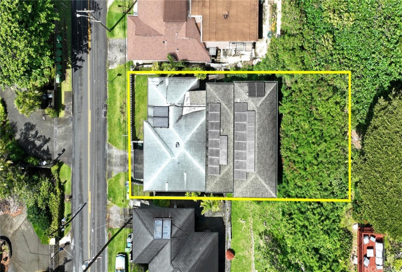 approximate area of the property. Home includes owned PV panels!