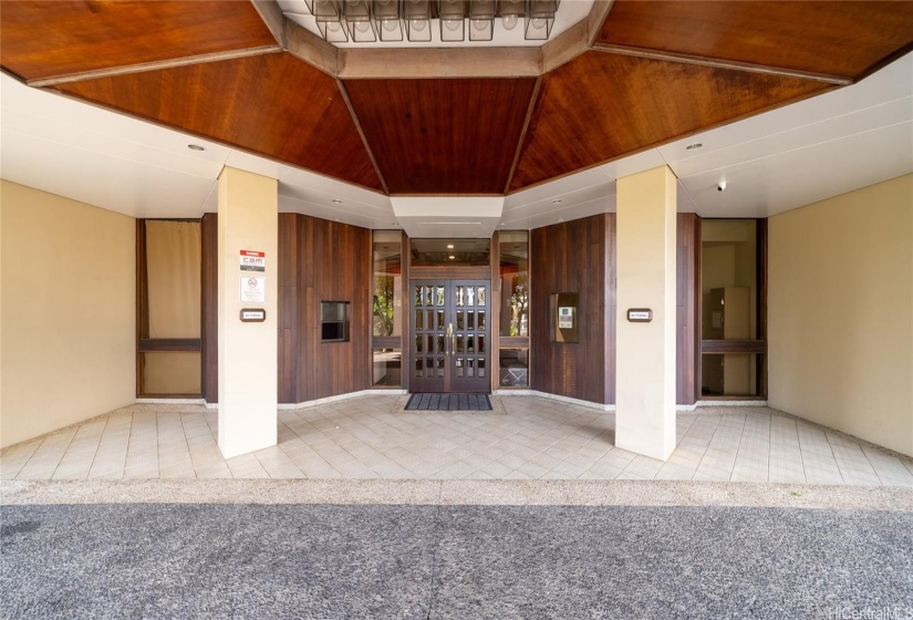 Entrance to building