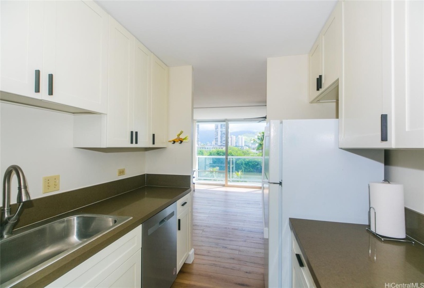 Kitchen with SS Dishwasher