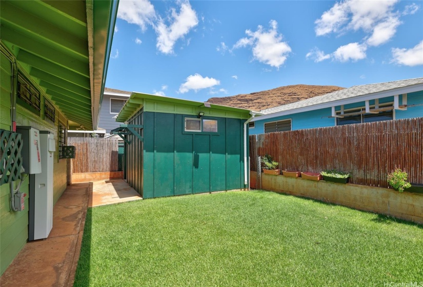 Back Yard - Tool Shed