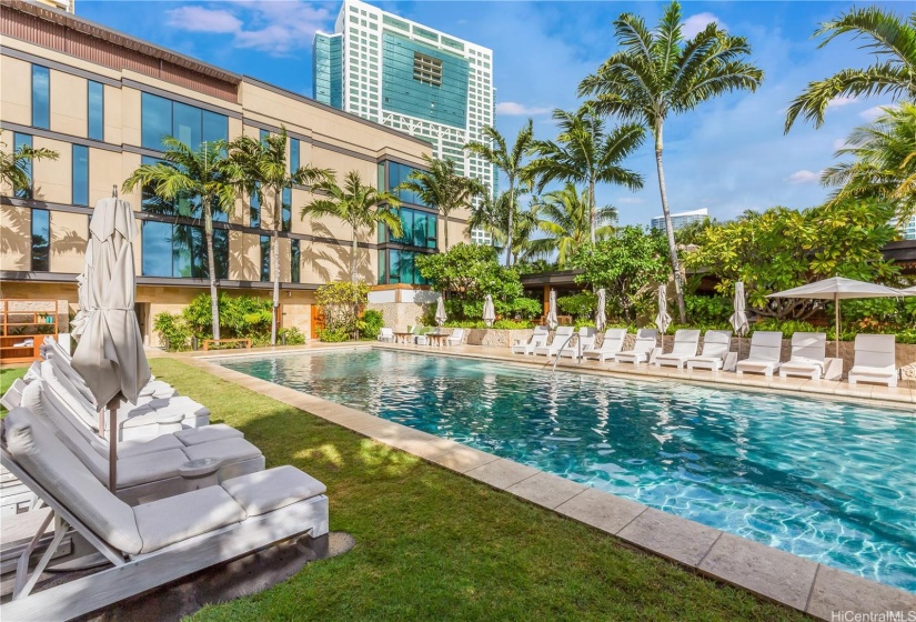 Refresh and relax at the pool.