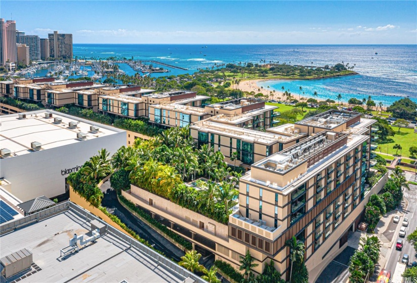 Park Lane Ala Moana is adjacent to Ala Moana Center which has more than 350 shops and restaurants.