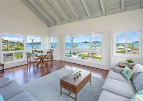 Living Room with exceptional Ocean Views