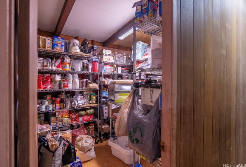 First front bedroom (turned into a pantry)