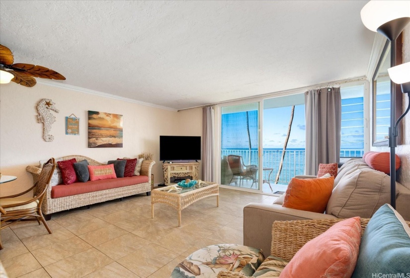 Main Living Area Looking Onto Lanai