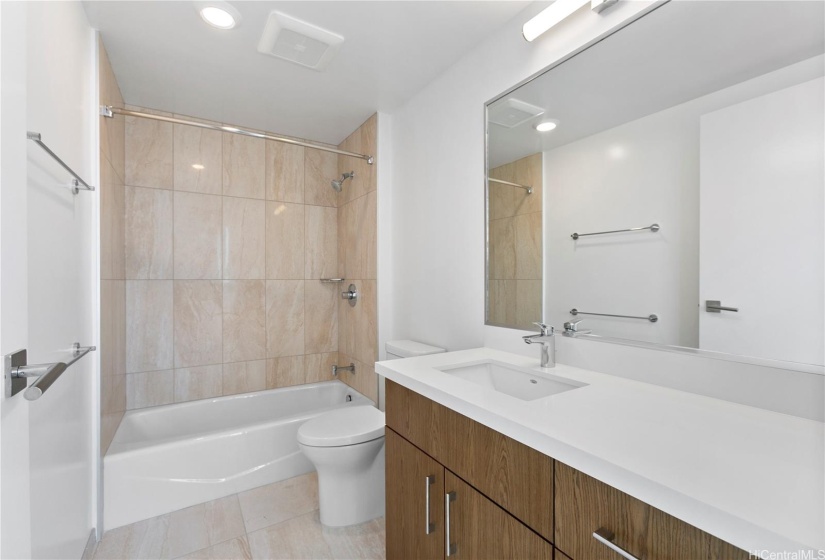 Guest Bathroom off the 2nd bedroom.