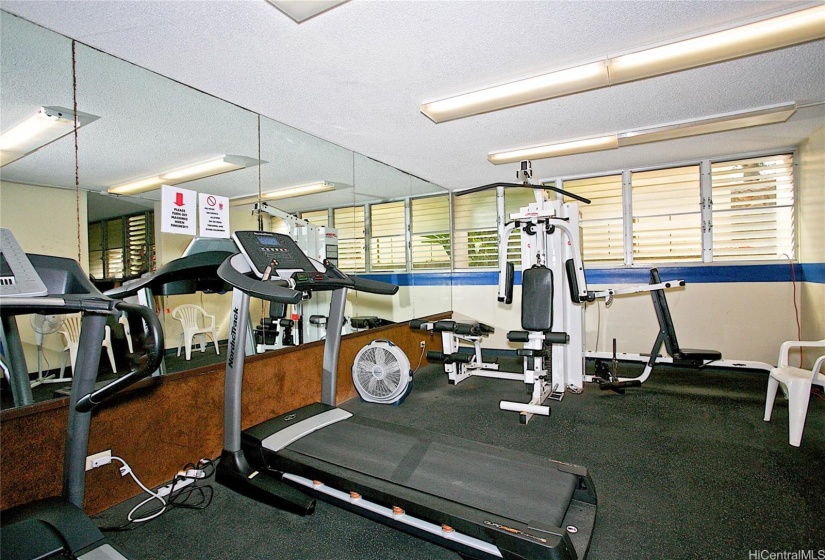 ercise room