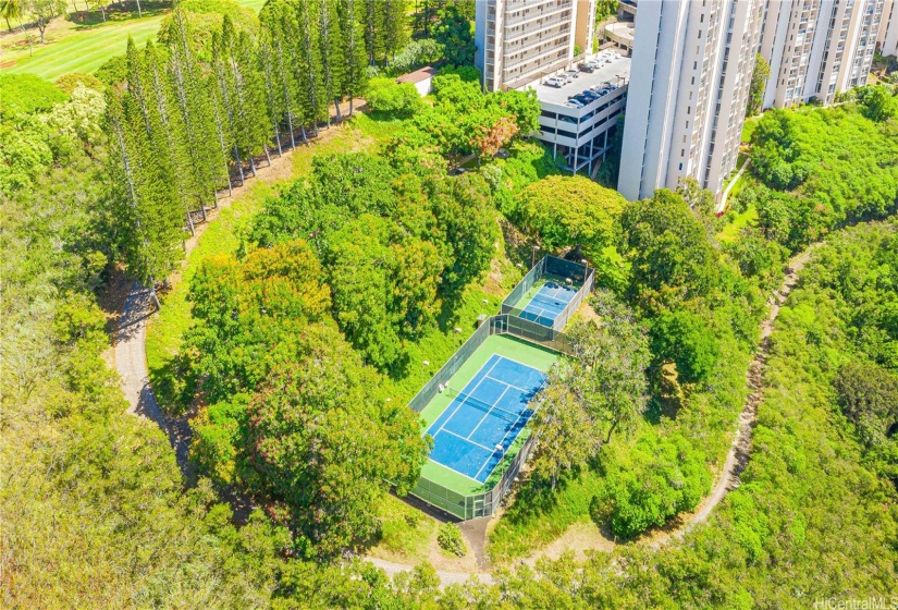 Beautiful tennis courts-never leave your complex!