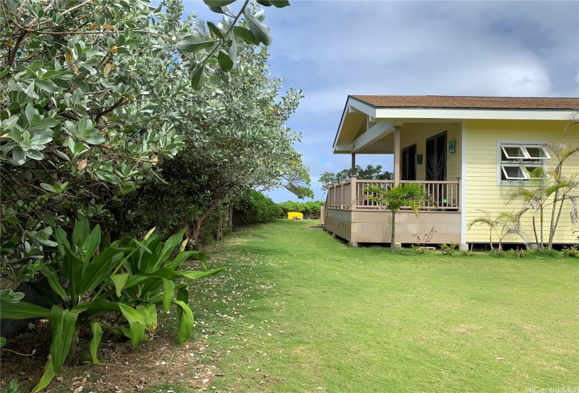 15 feet wide perpetual easement to sandy beach