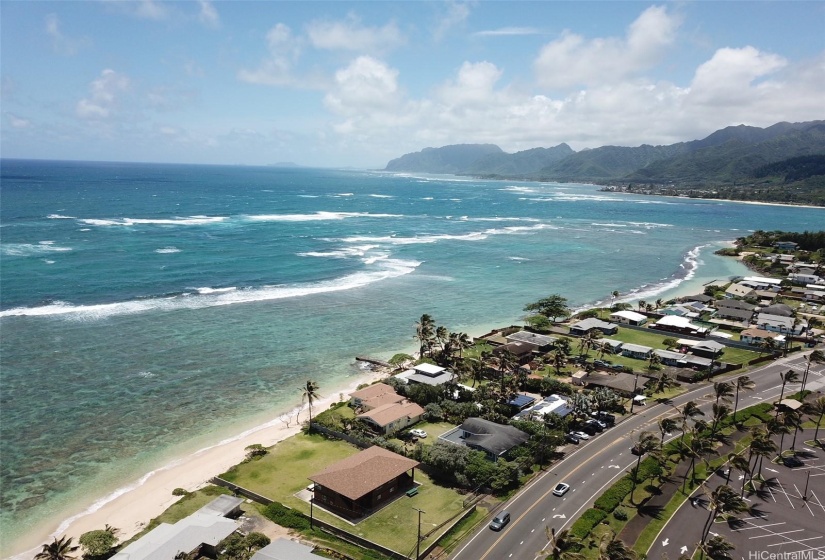 Looking south towards Bathtub Beach